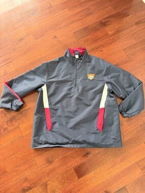 Cooperstown Dreams Park quarter-zip pullover windbreaker jacket Large